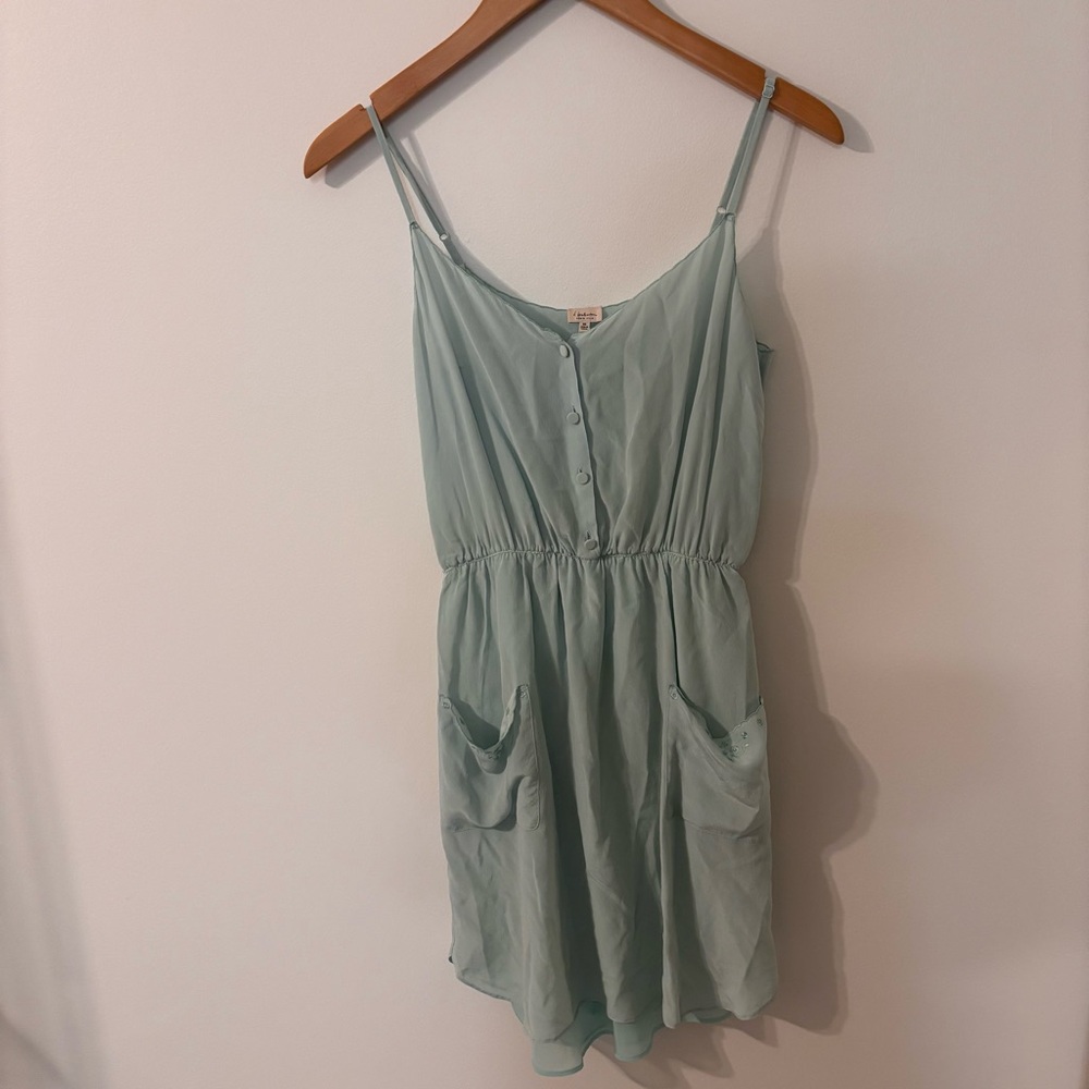 ARITZIA t. babaton 100% Silk Light Blue Dress XS